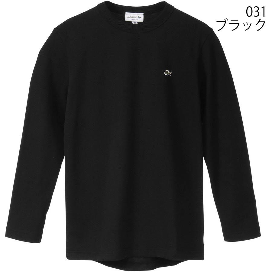 ラコステ Tシャツ Lacoste TH7019-99 T Shirts クルーネック 長袖 メンズ レディース ユニセックス |  | 03