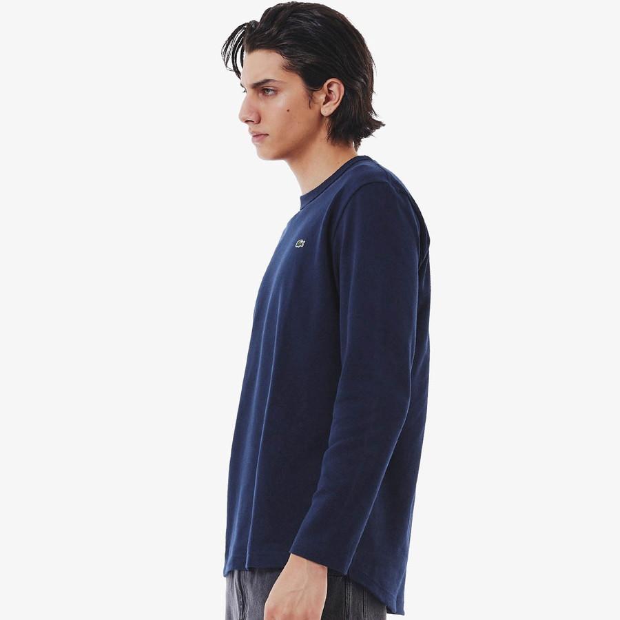 ラコステ Tシャツ Lacoste TH7019-99 T Shirts クルーネック 長袖 メンズ レディース ユニセックス |  | 11