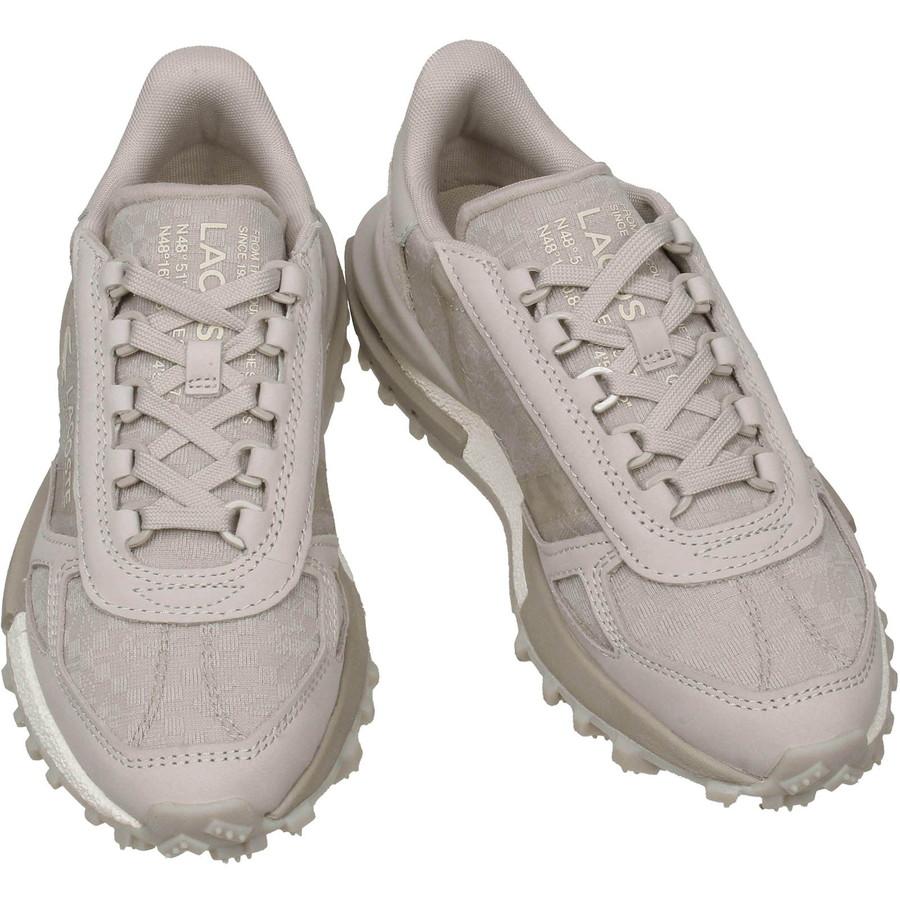 ラコステ スニーカー Lacoste エリートアクティブ 52SFA0065 Elite Active 2262 SFA レディース グレー オフブラック オフホワイト | LACOSTE | 01