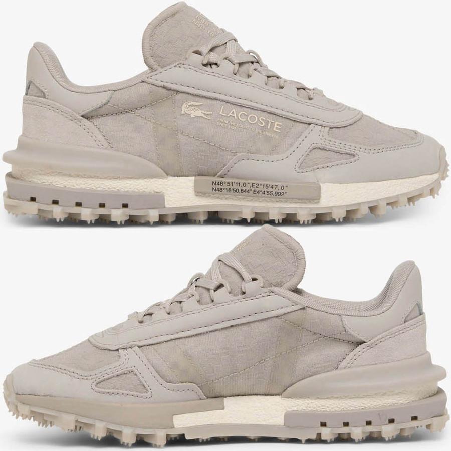ラコステ スニーカー Lacoste エリートアクティブ 52SFA0065 Elite Active 2262 SFA レディース グレー オフブラック オフホワイト | LACOSTE | 03