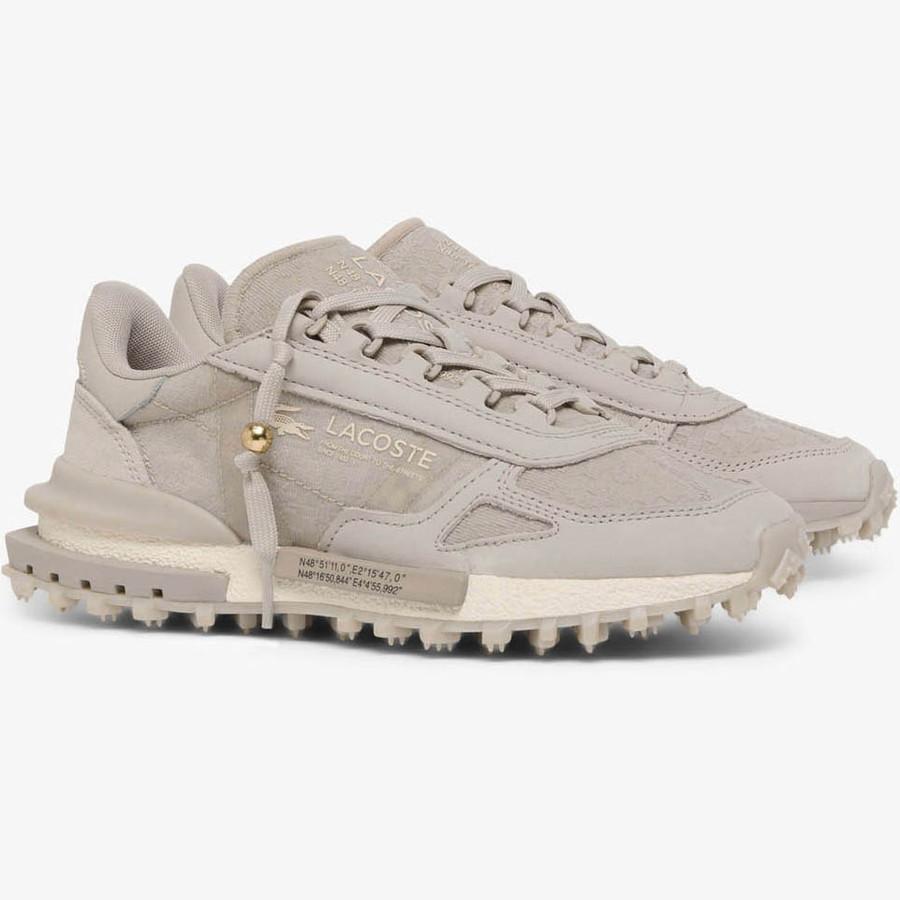 ラコステ スニーカー Lacoste エリートアクティブ 52SFA0065 Elite Active 2262 SFA レディース グレー オフブラック オフホワイト | LACOSTE | 04
