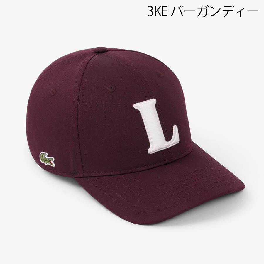 ラコステ 帽子 キャップ Lacoste RK0342 99 3D 刺繍 ロゴ ベースボールキャップ メンズ レディース ユニセックス | LACOSTE | 01
