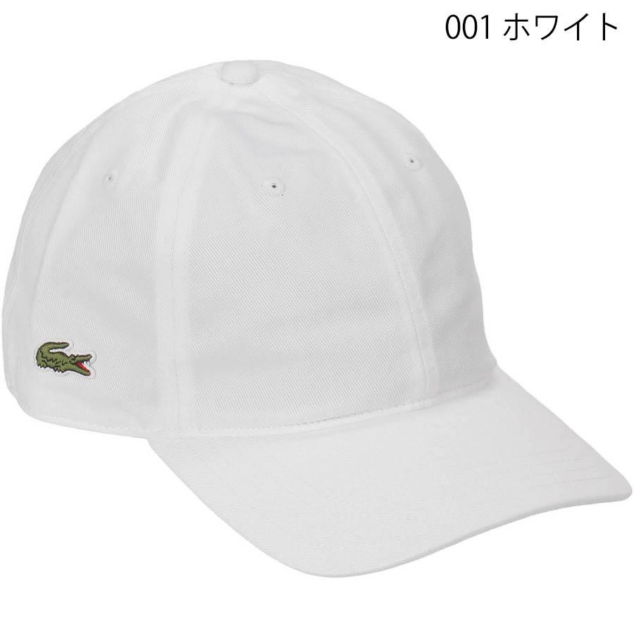 ラコステ 帽子 キャップ Lacoste RK7384 99 Cap コットン ツイル ロゴ メンズ レディース ユニセックス | LACOSTE | 06