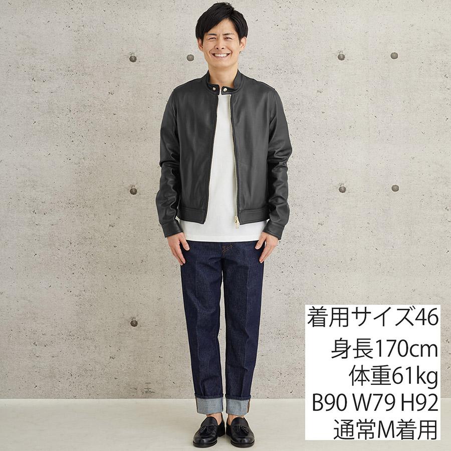 エンメティ シングルライダースジャケット ユリ Juri ナッパレザー 厚さ0.7mm Emmeti ライダース ジャケット ライダースジャケット | EMMETI | 17