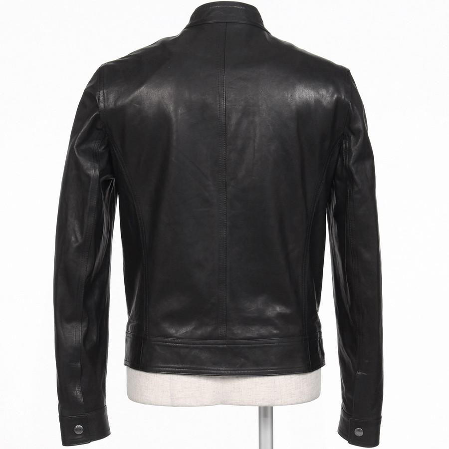 エンメティ シングルライダースジャケット ユリ Juri ナッパレザー 厚さ0.7mm Emmeti ライダース ジャケット ライダースジャケット | EMMETI | 02