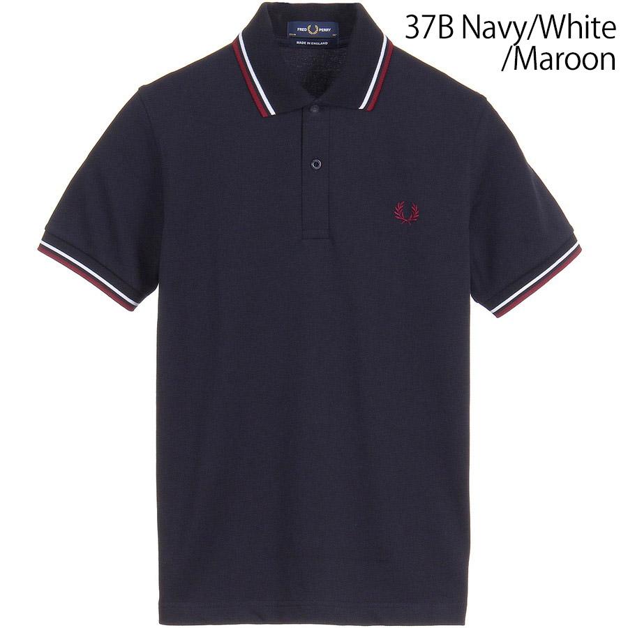【satoru様】FRED PERRY 長袖 カノコ ティップライン ポロシャツ FRED PERRY（フレッドペリー） ポロシャツ M12 ツイン ティップド