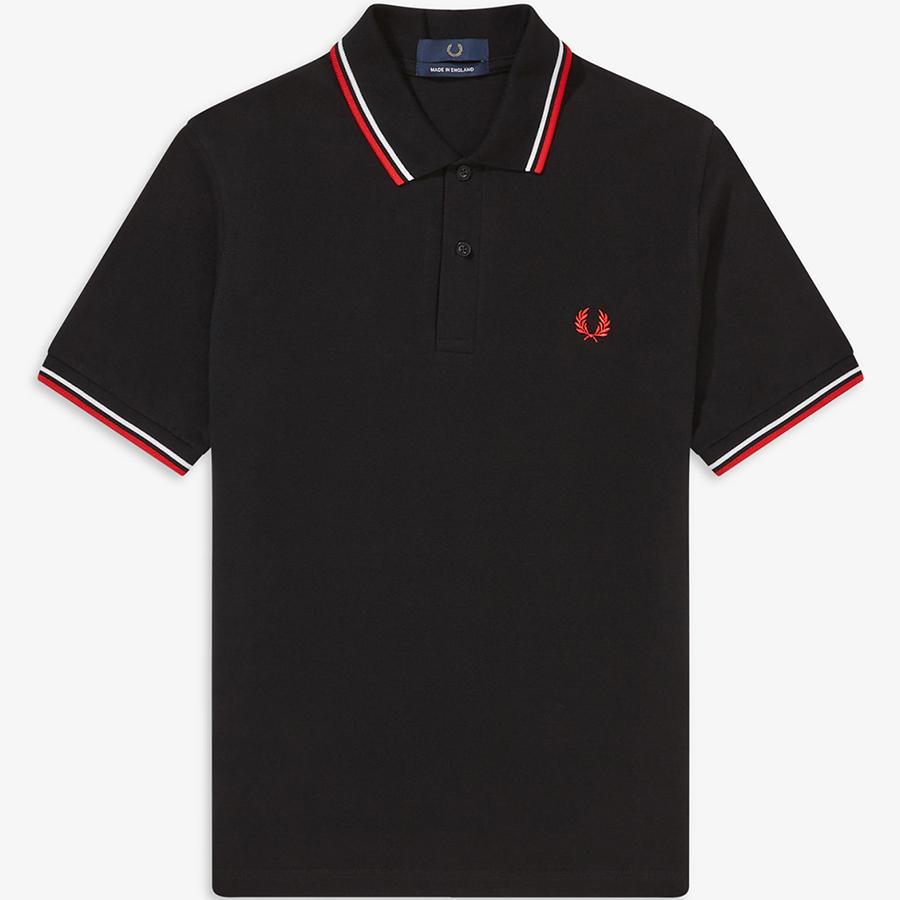 FRED PERRY（フレッドペリー） ポロシャツ M12 ツイン ティップド