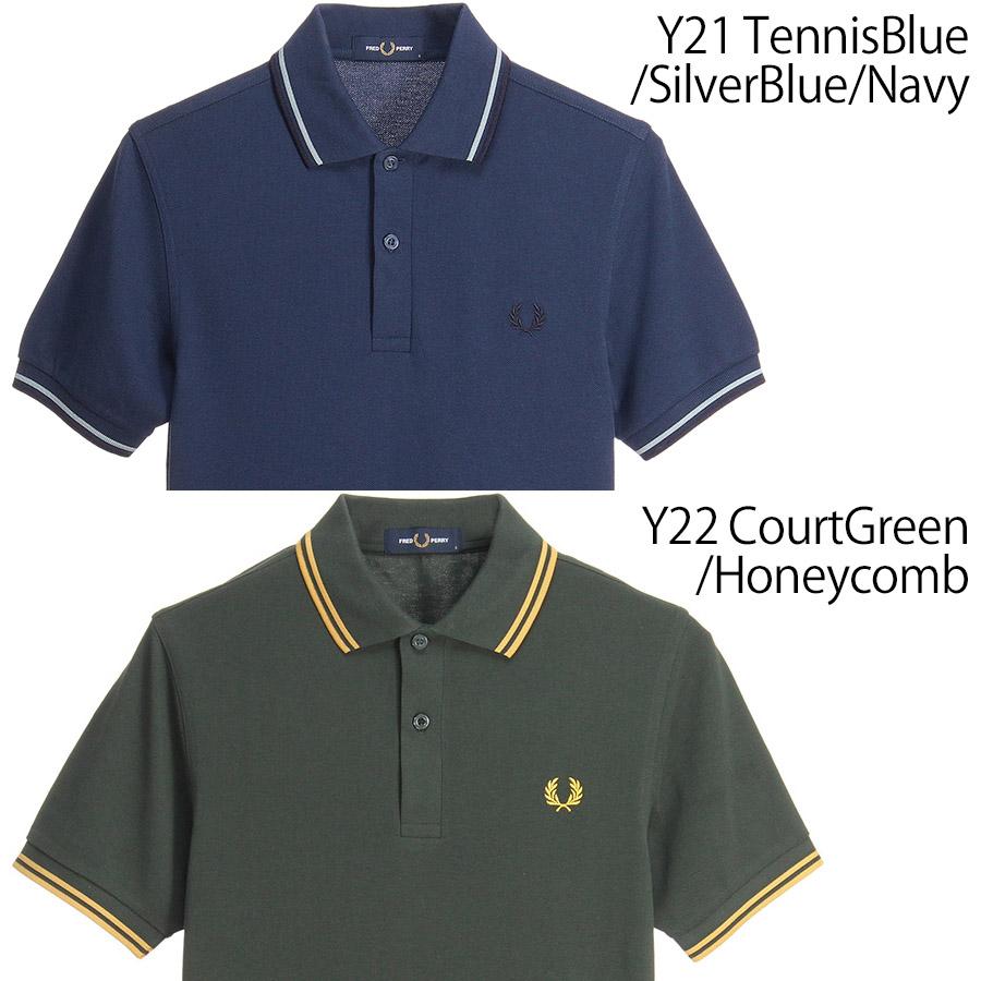 FRED PERRY フレッドペリー Fredperry ポロシャツ M3600 ツイン FRED PERRY フレッドペリー Fredperry ポロシャツ M3600 ツイン