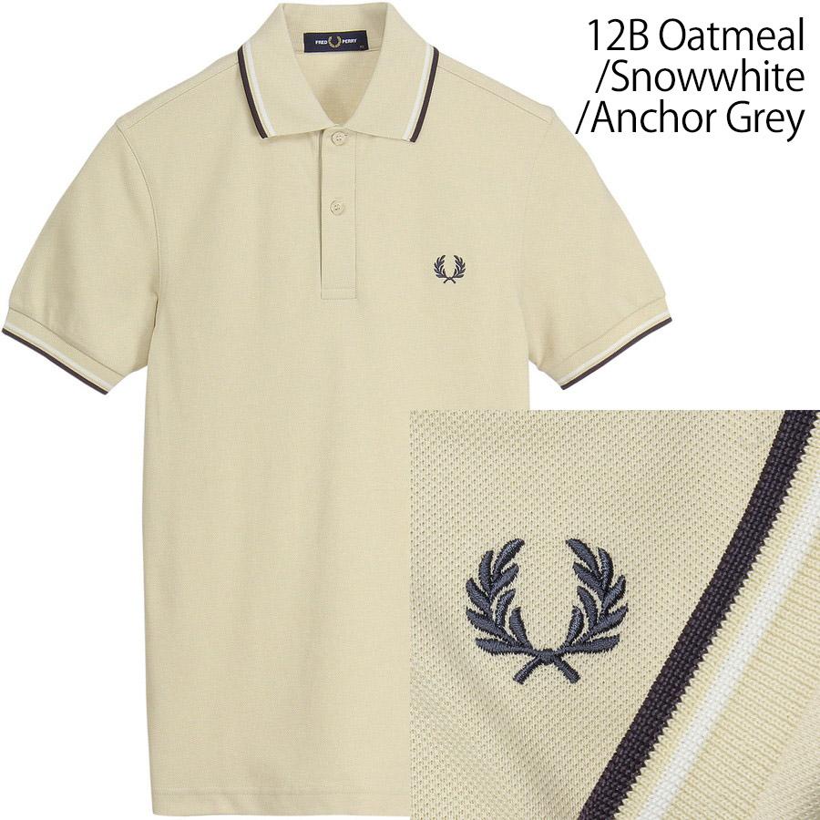 FRED PERRY（フレッドペリー） ポロシャツ M3600 ツイン ティップド