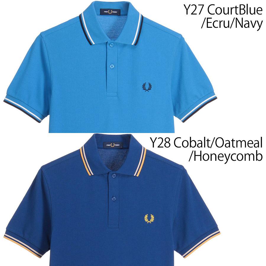 FRED PERRY フレッドペリー Fredperry ポロシャツ M3600 ツイン FRED PERRY フレッドペリー Fredperry ポロシャツ M3600 ツイン
