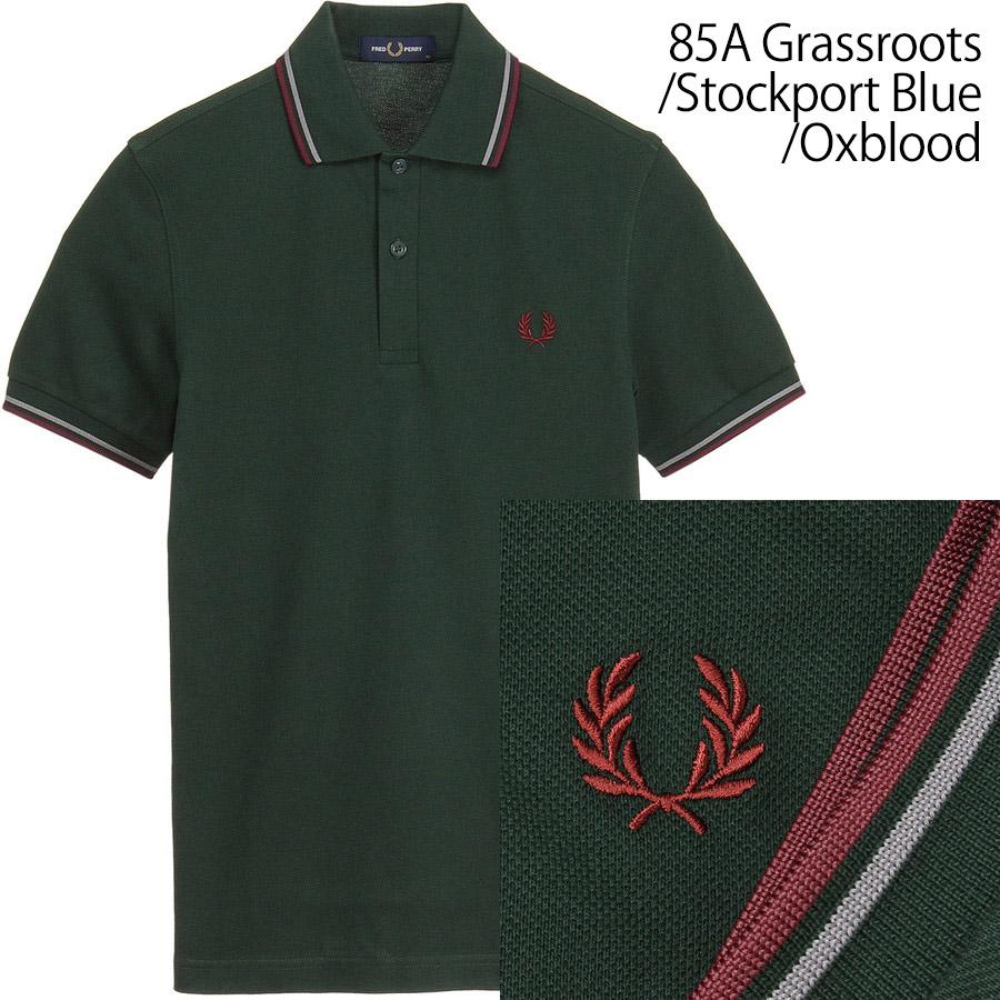 FRED PERRY（フレッドペリー） ポロシャツ M3600 ツイン ティップド