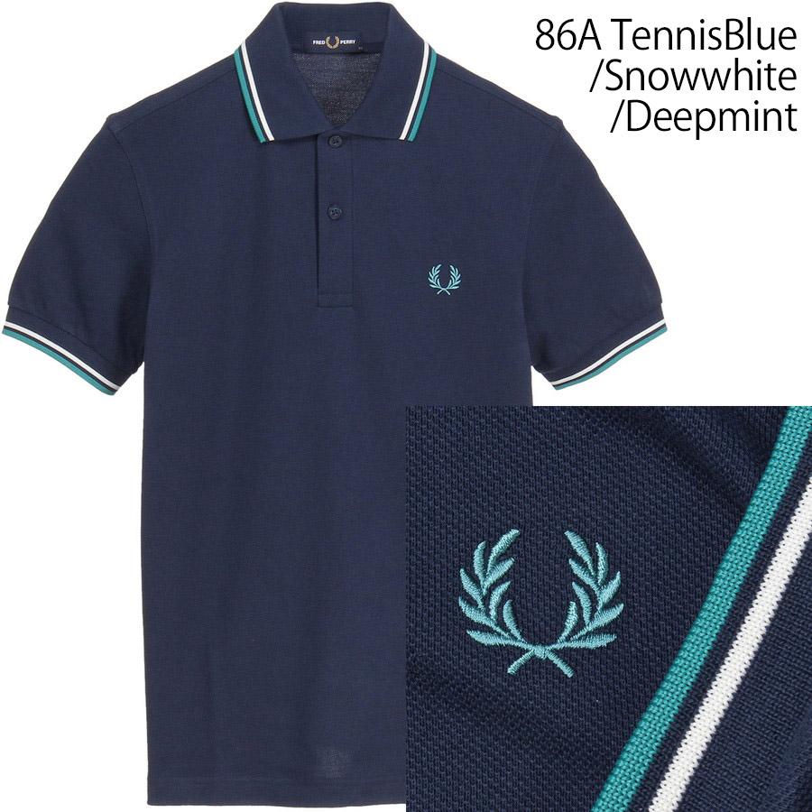 FRED PERRY ポロシャツ　未使用　2月25日に掲載終了 FRED PERRY（フレッドペリー） ポロシャツ M3600 ツイン ティップド