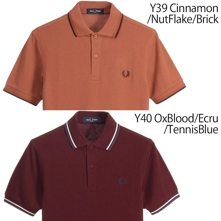 FRED PERRY フレッドペリー Fredperry ポロシャツ M3600 ツイン FRED PERRY フレッドペリー Fredperry ポロシャツ M3600 ツイン