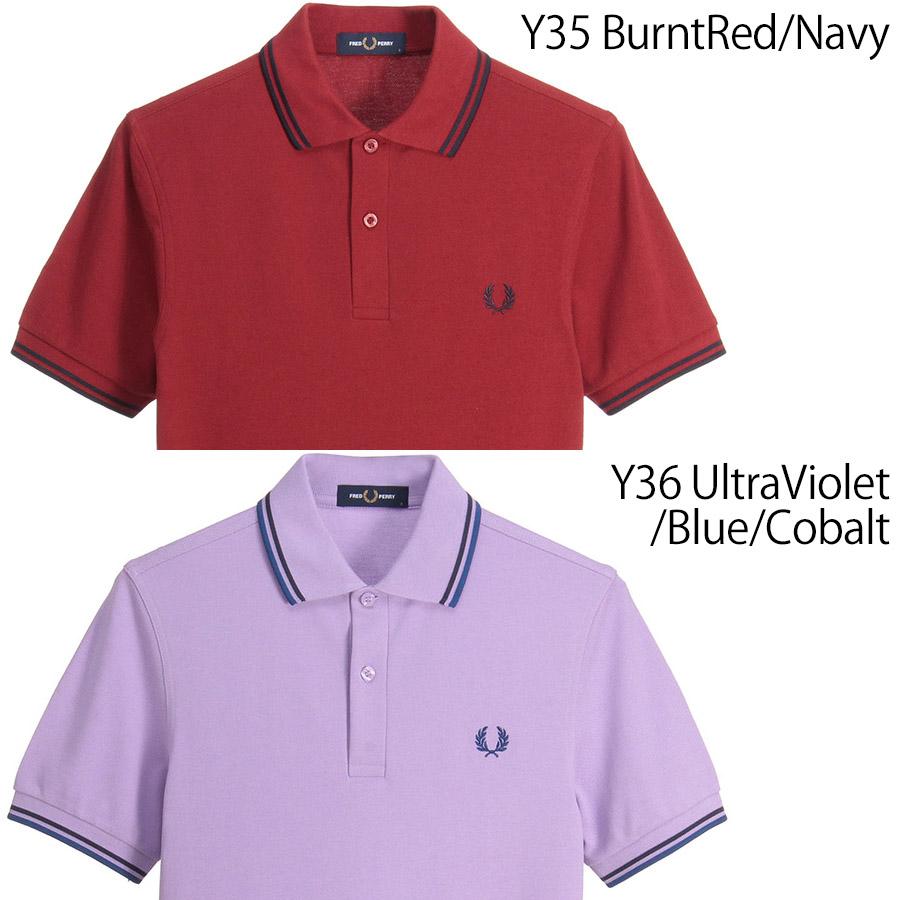 FRED PERRY フレッドペリー Fredperry ポロシャツ M3600 ツイン FRED PERRY フレッドペリー Fredperry ポロシャツ M3600 ツイン