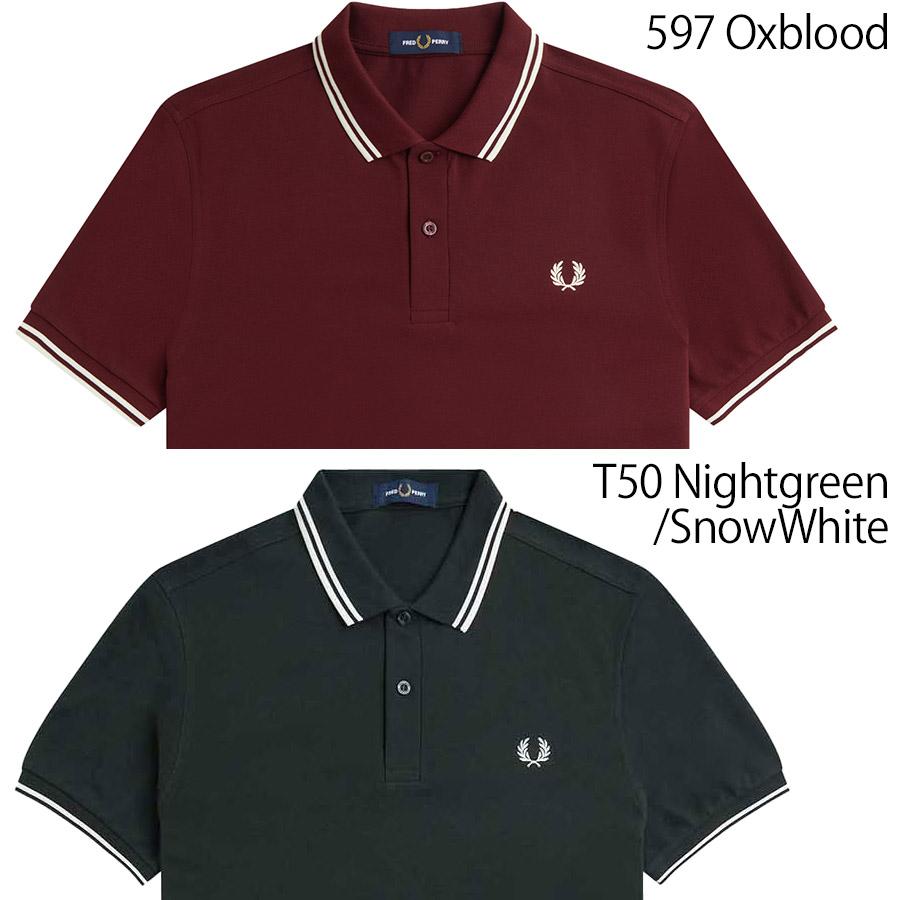 FRED PERRY（フレッドペリー） ポロシャツ M3600 ツイン ティップド