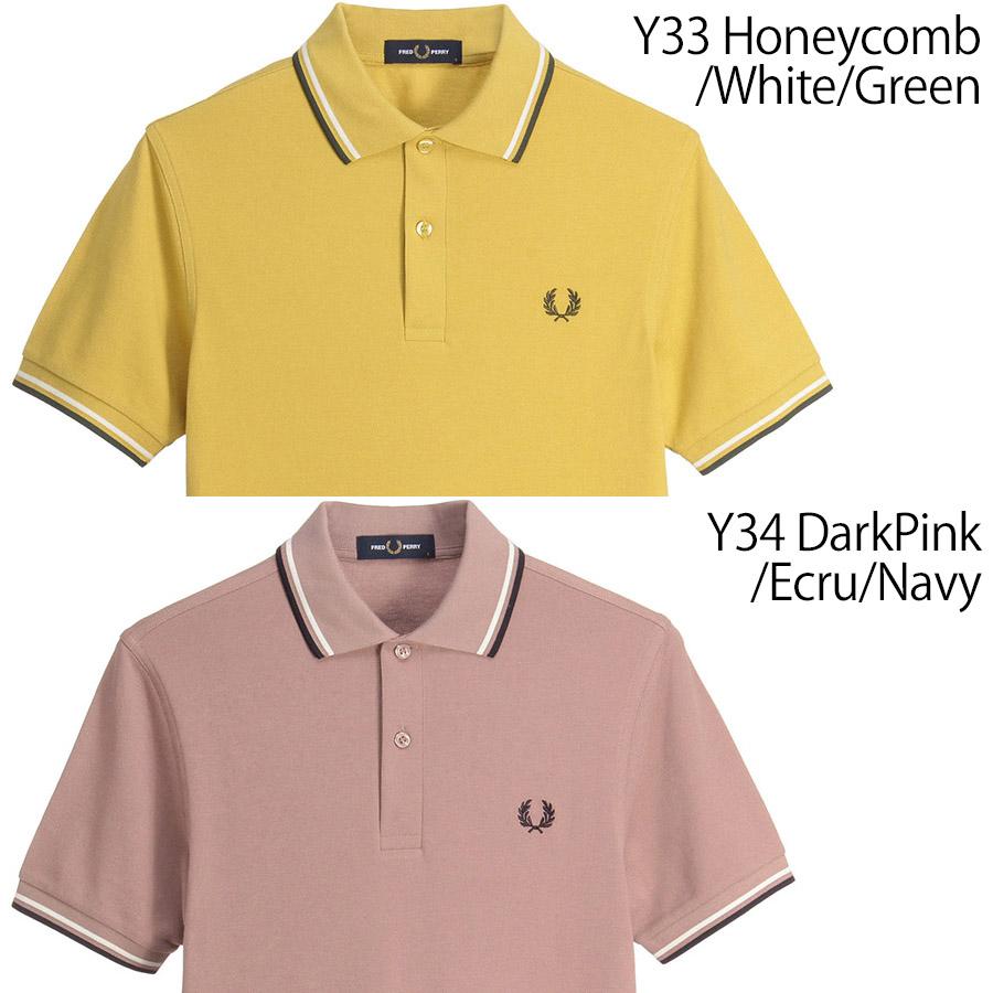 FRED PERRY（フレッドペリー） ポロシャツ M3600 ツイン ティップド