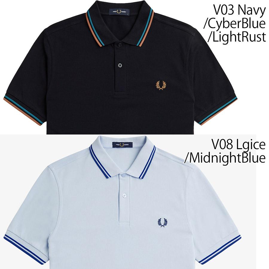 FRED PERRY フレッドペリー Fredperry ポロシャツ M3600 ツイン FRED PERRY フレッドペリー Fredperry ポロシャツ M3600 ツイン