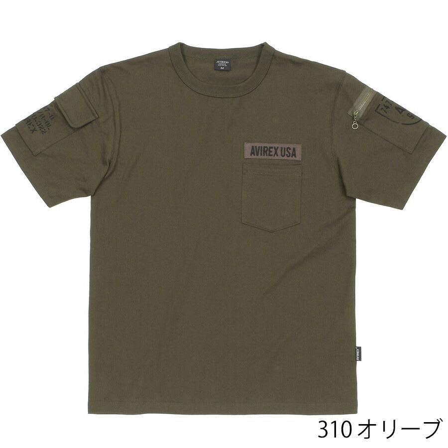 アビレックス ファティーグ Tシャツ 半袖 SS Fatigue T-Shirt 7831934006 アヴィレックス Avirex メンズ 旧品番 6113328 | AVIREX | 04