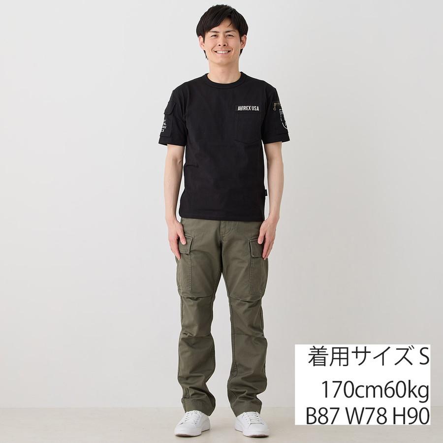 アビレックス ファティーグ Tシャツ 半袖 SS Fatigue T-Shirt 7831934006 アヴィレックス Avirex メンズ 旧品番 6113328 | AVIREX | 07