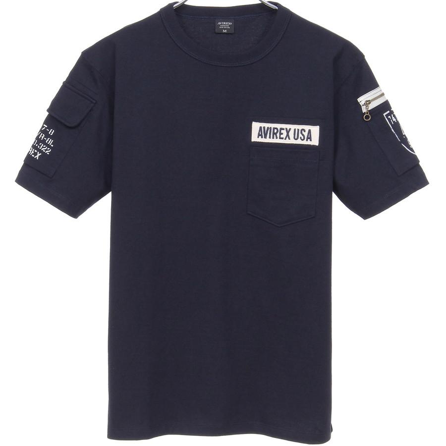 アビレックス ファティーグ Tシャツ 半袖 SS Fatigue T-Shirt 7831934006 783-1934006 アヴィレックス Avirex メンズ 旧品番 6113328｜hff｜14