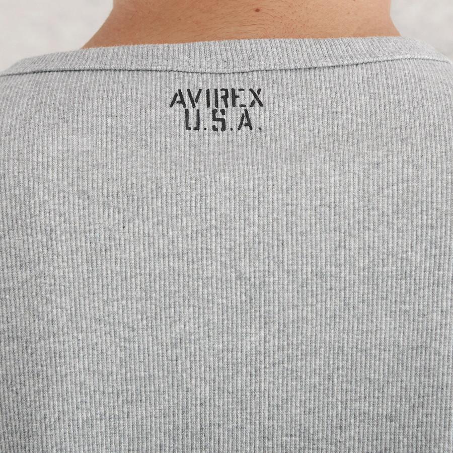 アビレックス デイリー 半袖 Vネック Tシャツ V-Neck T-Shirt 783 4934008 7834934008 6143501 V ネック Avirex メンズ SS S/S | AVIREX | 15