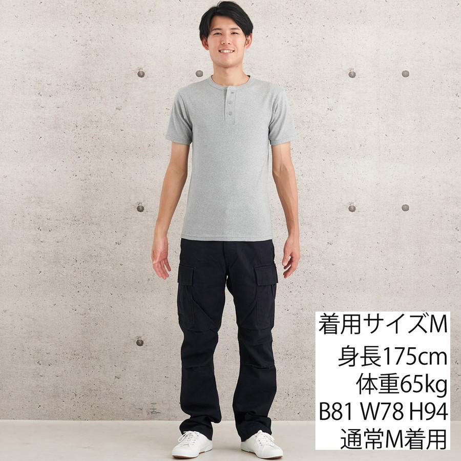 アビレックス Tシャツ へンリーネック 半袖 デイリー Henley Neck 783 4934019 7834934019 6143504 アヴィレックスAvirex | AVIREX | 12