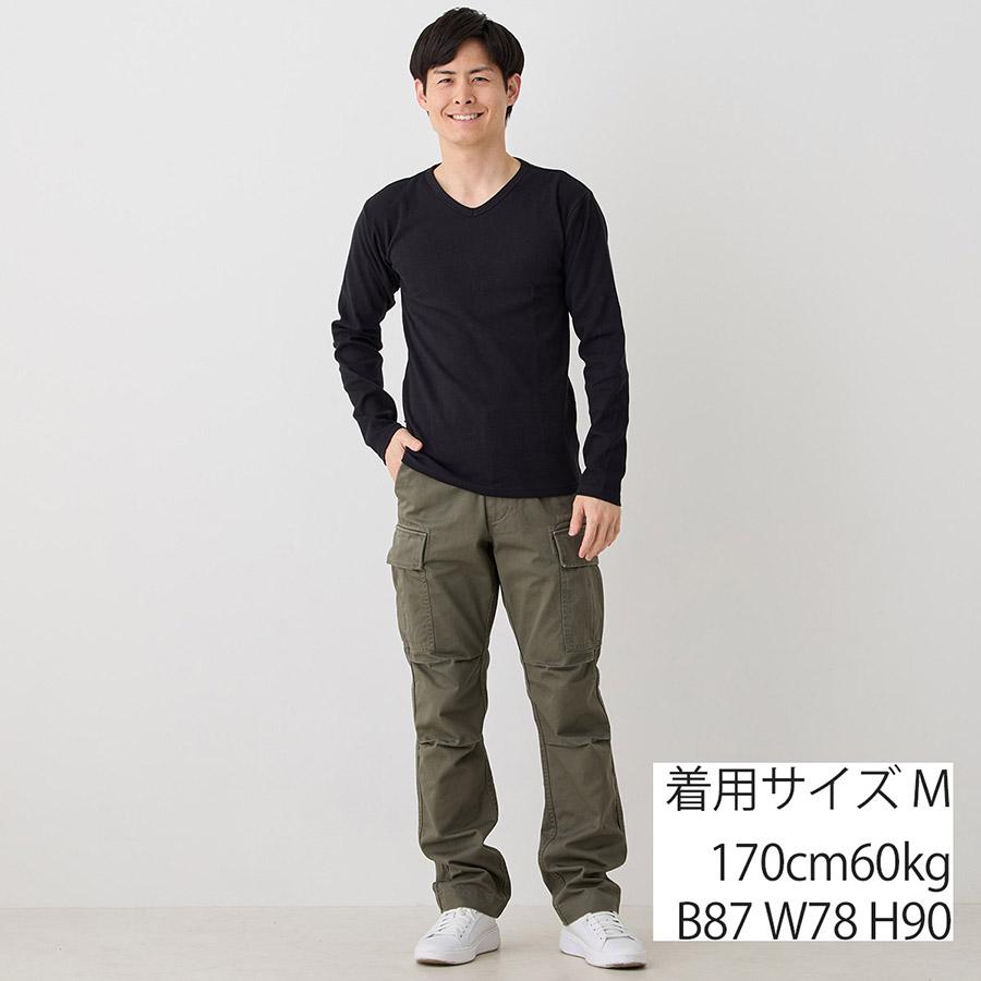 12/28プレミアム会員+5% アビレックス デイリー Vネック ロンT 長袖 Tシャツ ロングスリーブ 783 4930018 7834930018 6153480 カットソー Avirex メンズ | AVIREX | 08