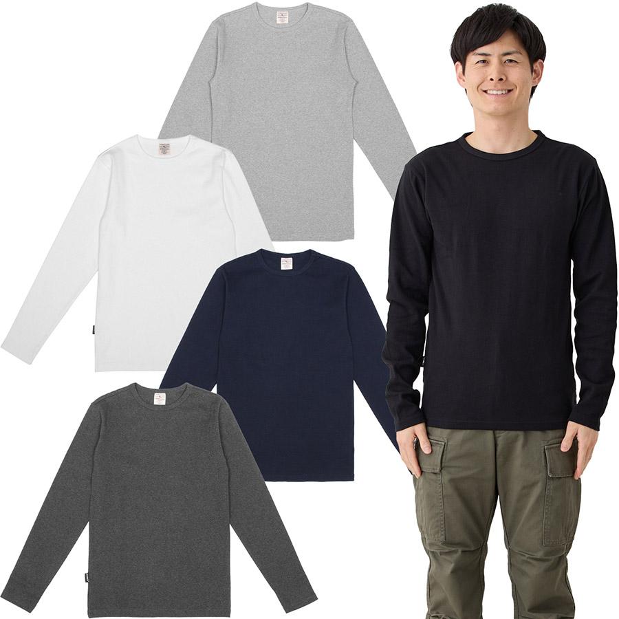 1/5+4%クーポン1000円 アビレックス デイリー クルーネック ロンT 長袖 Tシャツ ロングスリーブ 6153481 カットソー アヴィレックス Avirex メンズ | AVIREX