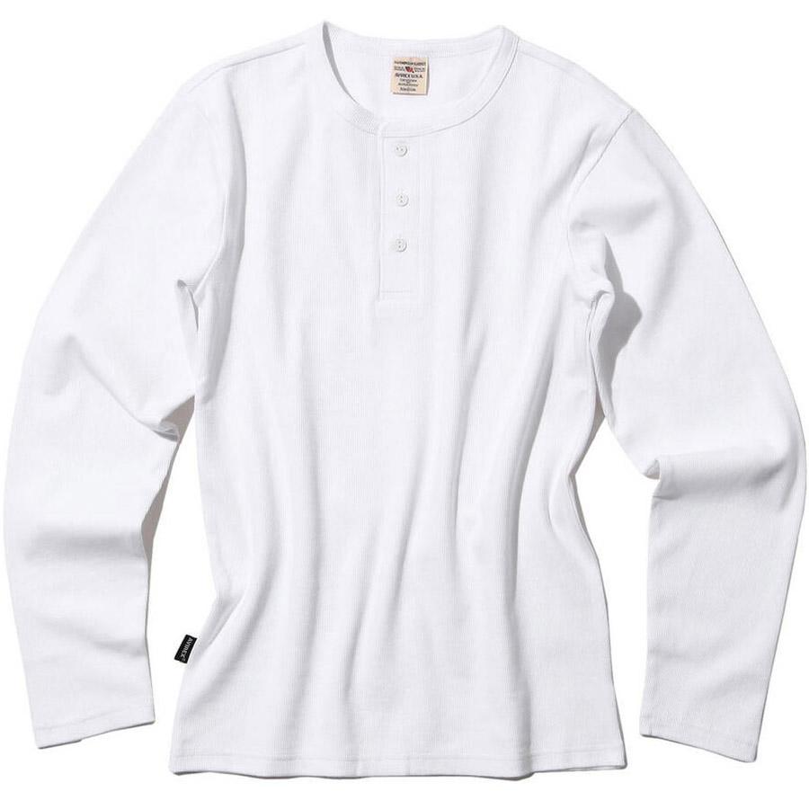 アビレックス デイリー ヘンリーネック ロンT 長袖 Tシャツ テレコ 783 4930020 7834930020 618875 6153482 Avirex メンズ | AVIREX | 01