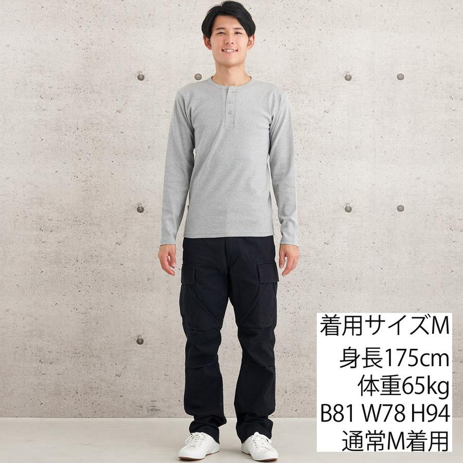 アビレックス デイリー ヘンリーネック ロンT 長袖 Tシャツ テレコ 783 4930020 7834930020 618875 6153482 Avirex メンズ | AVIREX | 11