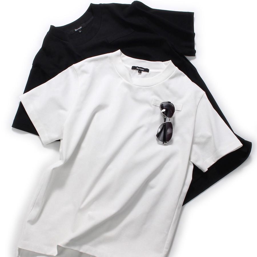 リブニール Tシャツ Suvin Giza クルーネック 半袖 T-Shirt Revenir メンズ  :19091:ホワイトハウスコックス等のGLOBER - 通販 - Yahoo!ショッピング