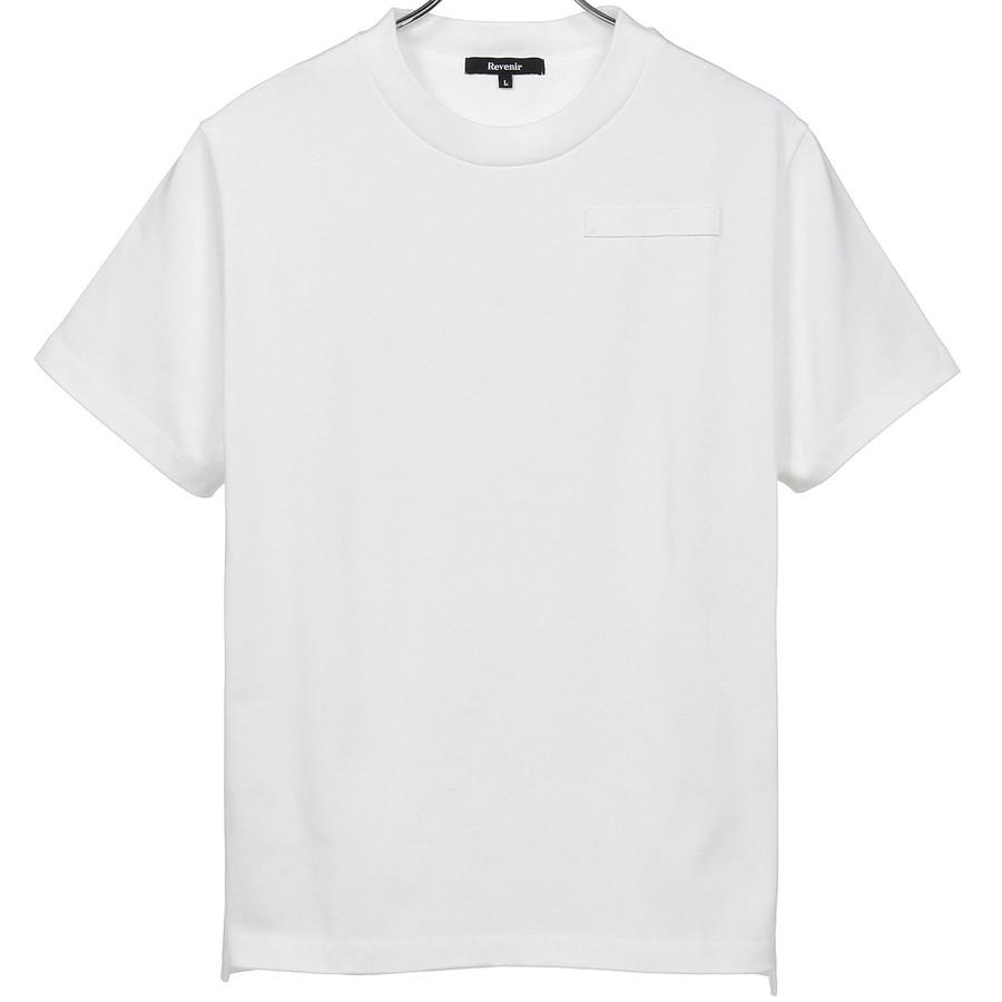 リブニール Tシャツ Suvin Giza クルーネック 半袖 T-Shirt Revenir リブニール Tシャツ Suvin Giza クルーネック 半袖 T-Shirt Revenir