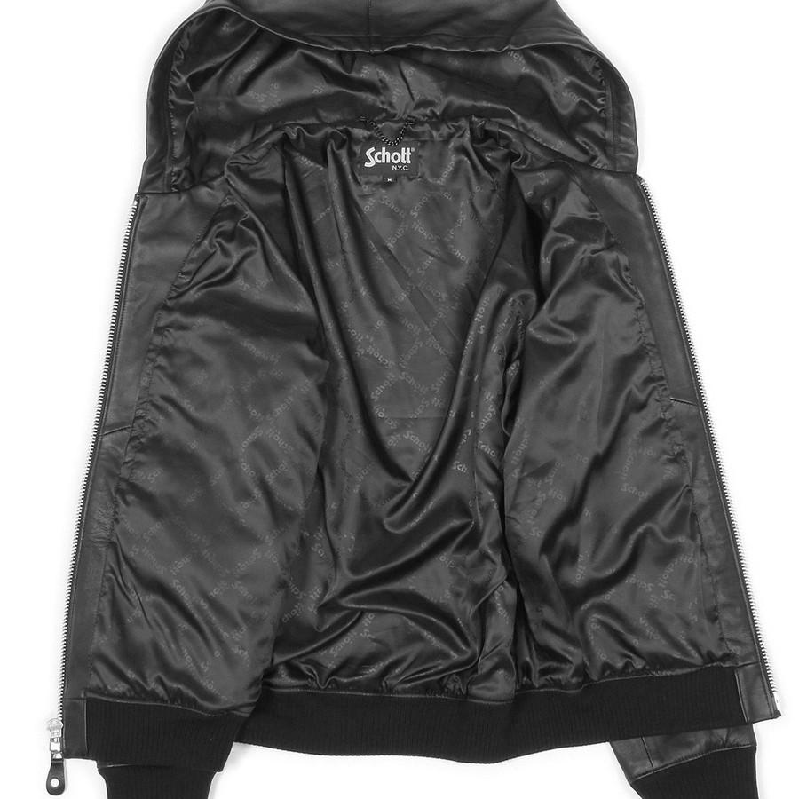 Schott N.Y.C ショット レザーパーカー フルジップ シープスキン Schott N.Y.C ショット レザーパーカー フルジップ シープスキン