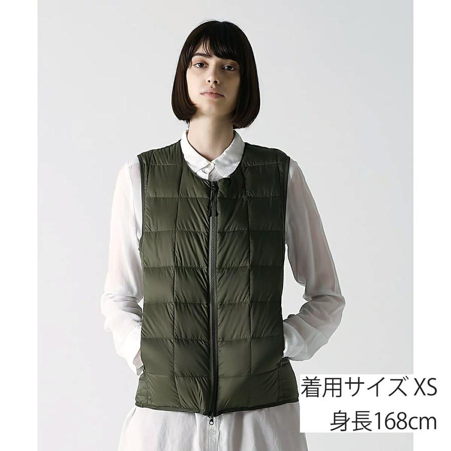 TAION タイオン ダウンベスト 004wz Taion クルーネックWジップ TAION タイオン ダウンベスト 004wz Taion クルーネックWジップ
