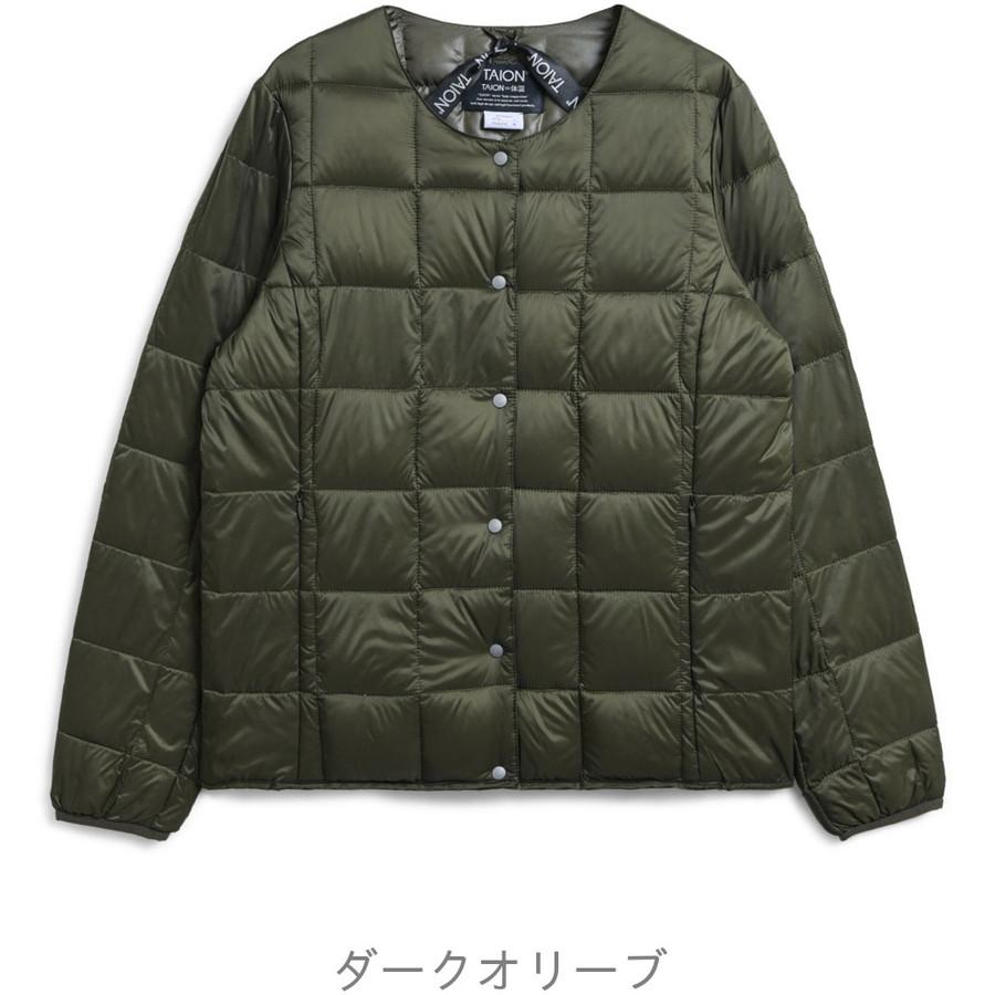 TAION（タイオン） インナーダウンジャケット W104 Taion クルーネック 