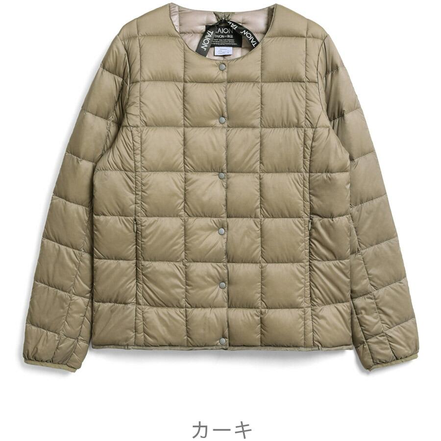 TAION（タイオン） インナーダウンジャケット W104 Taion クルーネック 