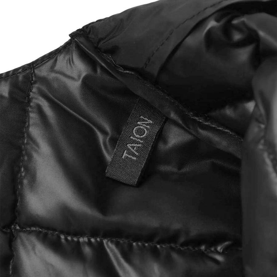 12/28プレミアム会員+5% タイオン ダウンジャケット 104wz Taion クルーネックWジップ インナー ダウンジャケット Crew Neck W-zip メンズ | TAION | 15