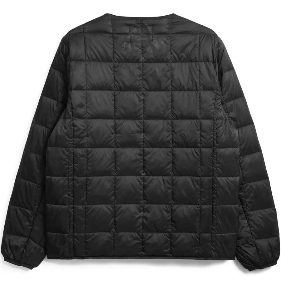 12/28プレミアム会員+5% タイオン ダウンジャケット 104wz Taion クルーネックWジップ インナー ダウンジャケット Crew Neck W-zip メンズ | TAION | 06