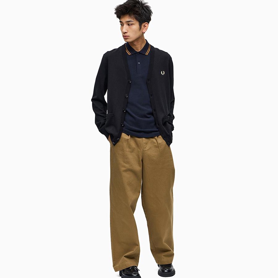 フレッドペリー Fredperry カーディガン K9551 クラッシックカーディガン Classic Cardigan 無地 9551 Fred Perry メンズ | FRED PERRY | 13