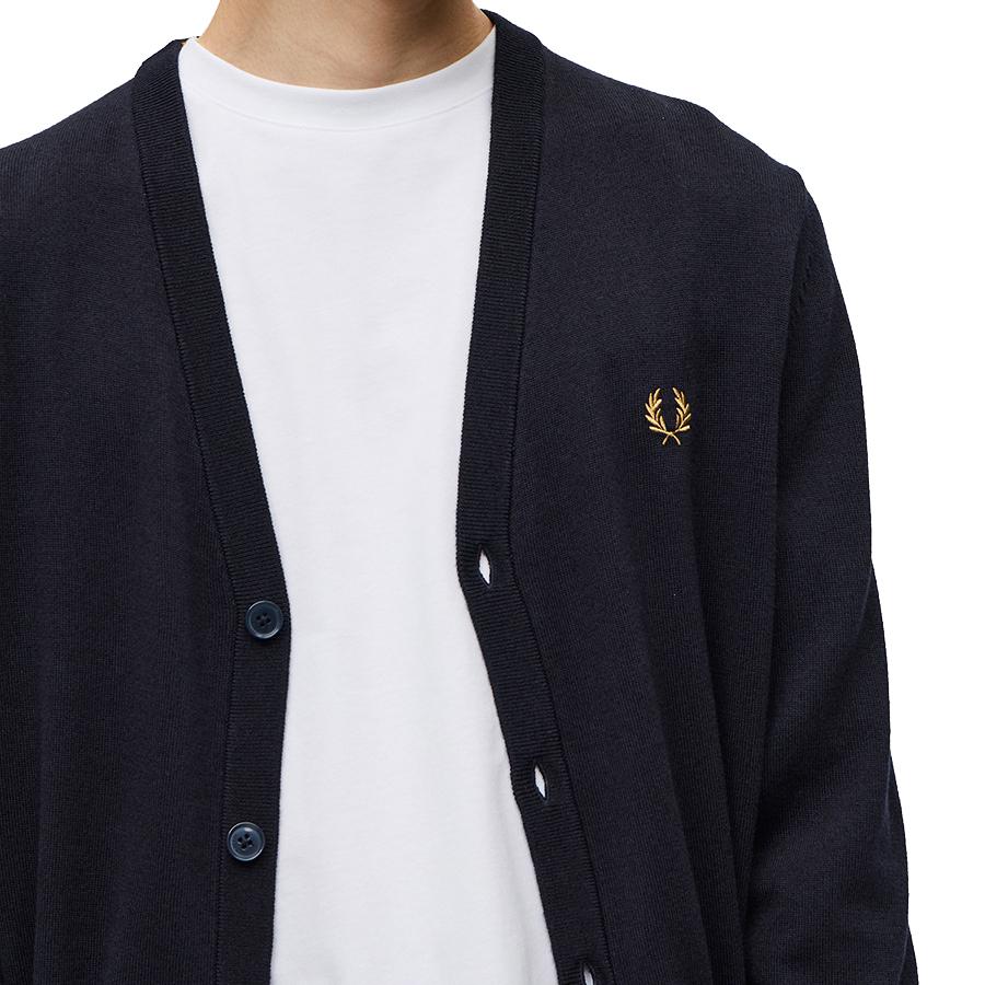 フレッドペリー Fredperry カーディガン K9551 クラッシックカーディガン Classic Cardigan 無地 9551 Fred Perry メンズ | FRED PERRY | 14