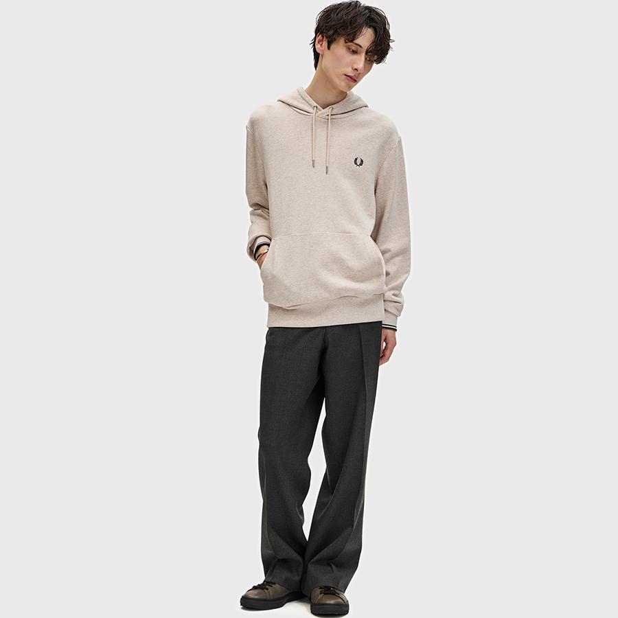 フレッドペリー Fredperry パーカー M2643 チップフーデッドパーカー Tipped Hooded Sweatshirt 無地 2643 Fred Perry メンズ | FRED PERRY | 17