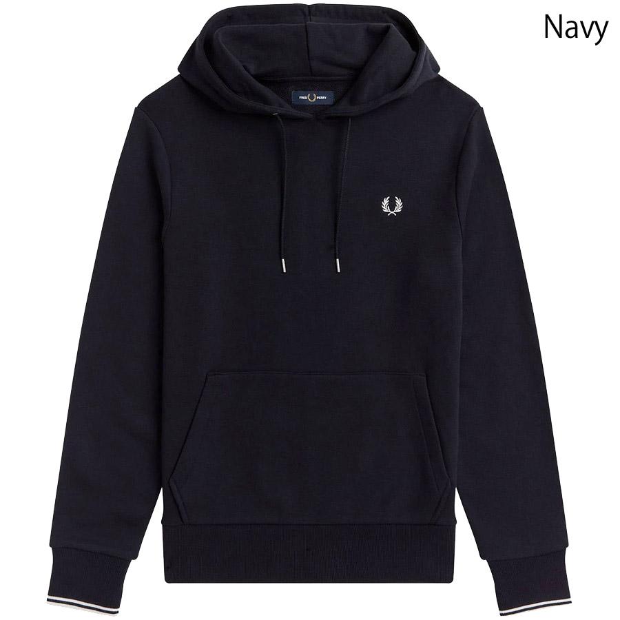 フレッドペリー Fredperry パーカー M2643 チップフーデッドパーカー Tipped Hooded Sweatshirt 無地 2643 Fred Perry メンズ | FRED PERRY | 02
