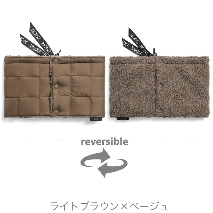 タイオン ダウンネックウォーマー R203Mt Taion マウンテン リバーシブル Reversible Down Neck Warmer メンズ レディース | TAION | 05