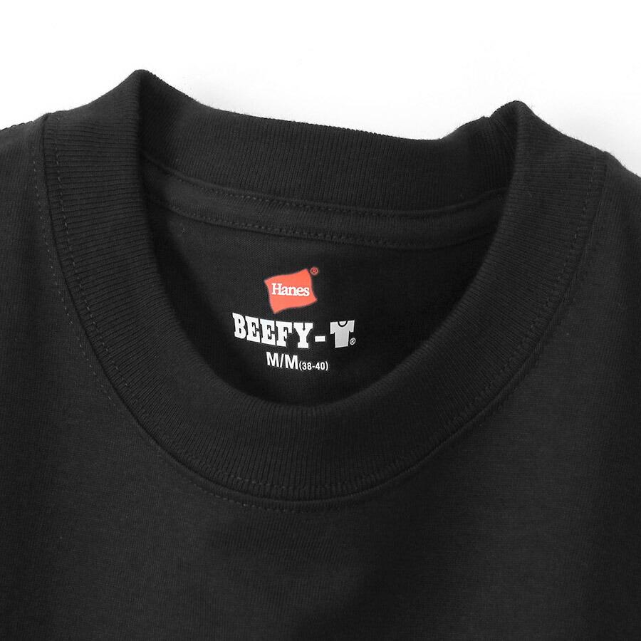 1/11プレミアム会員+5% ヘインズ ビーフィー 長袖Tシャツ H5186 クルーネック Hanes ロンt 長袖 長袖 ヘビーウエイト 厚手 メンズ レディース Tシャツ | Hanes | 12