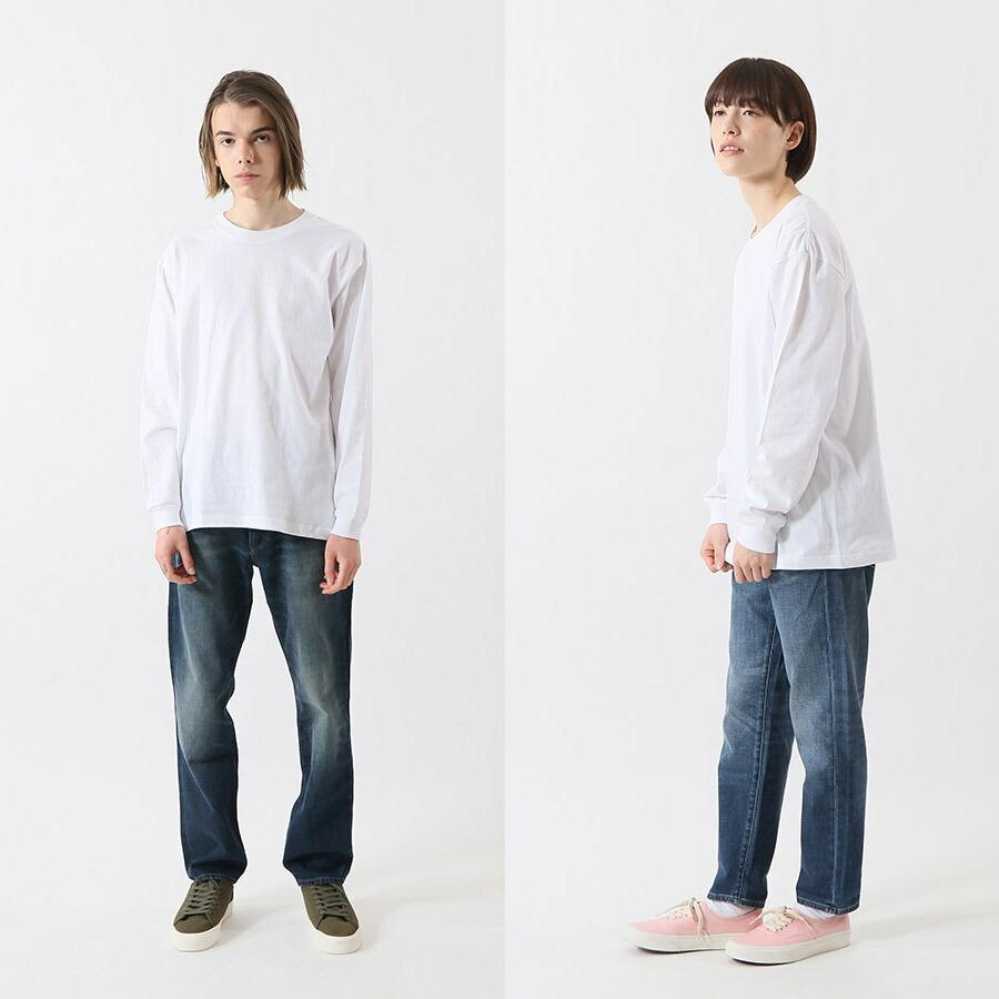 1/11プレミアム会員+5% ヘインズ ビーフィー 長袖Tシャツ H5186 クルーネック Hanes ロンt 長袖 長袖 ヘビーウエイト 厚手 メンズ レディース Tシャツ | Hanes | 09