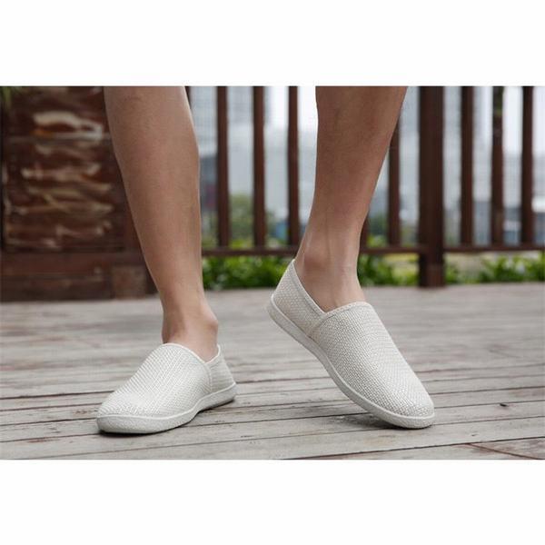 エスパドリーユ メンズ 代 30代40代 50代 カジュアル スリッポン メッシュ通気 春夏 柔らかい 紳士靴 激安通販専門店 スリッポン