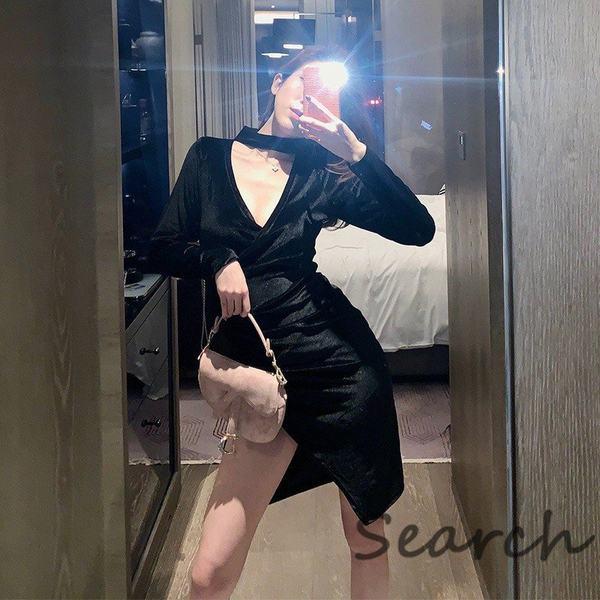 パーティドレス レディース 結婚式 二次会 ファッション お呼ばれ ロングドレス ワンピース パーティドレス ロングドレス 膝下 無地 卒業式 エイチエフライフ マキシ丈 C