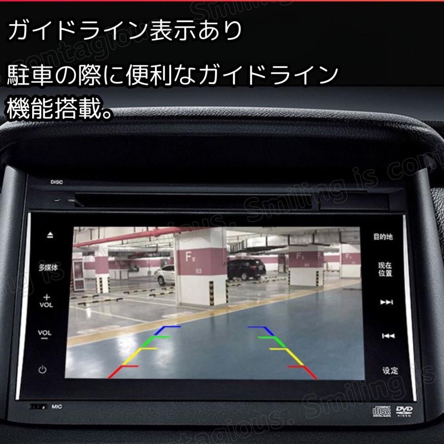 バックカメラ リアカメラ 5ピン 車載カメラ 超広角 カメラ フロント