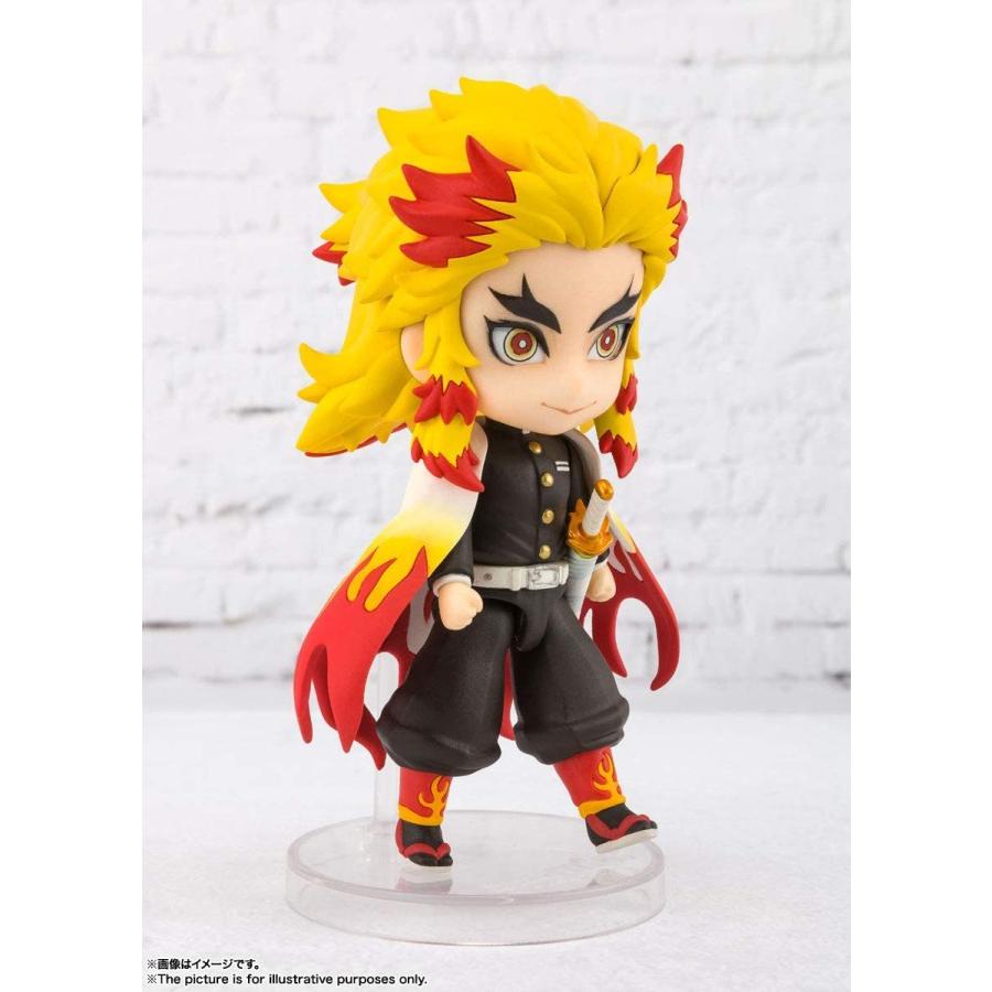 受賞店舗 Figuarts Mini 鬼滅の刃 煉獄杏寿郎 約90mm Pvc Abs製 塗装済み可動フィギュア 最先端 Smartfin Biz
