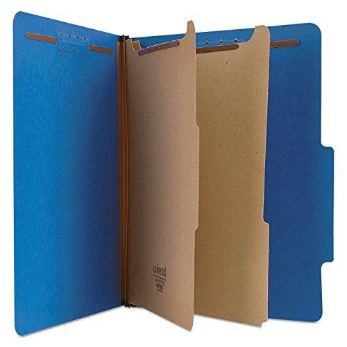 Pressboard Classification Folders  Letter  Six-Section  Cobalt Blue  10/Bo｜hgc-store｜05